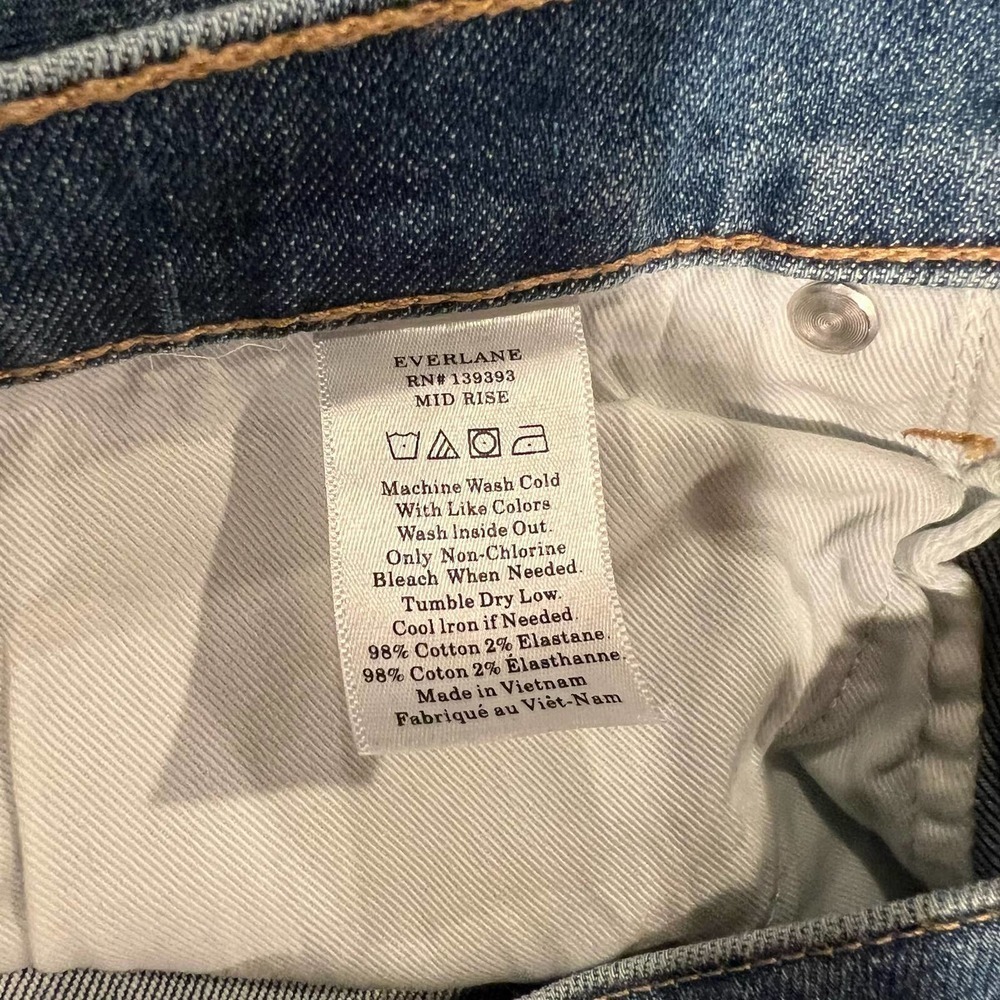 Everlane High Rise Skinny Ankle Jeans - Picture 7 of 7